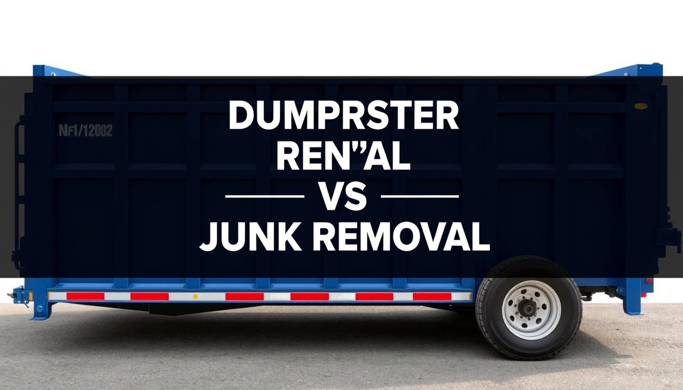 dumpster rental vs junk removal Muskogee dumpster rental vs junk removal Muskogee
