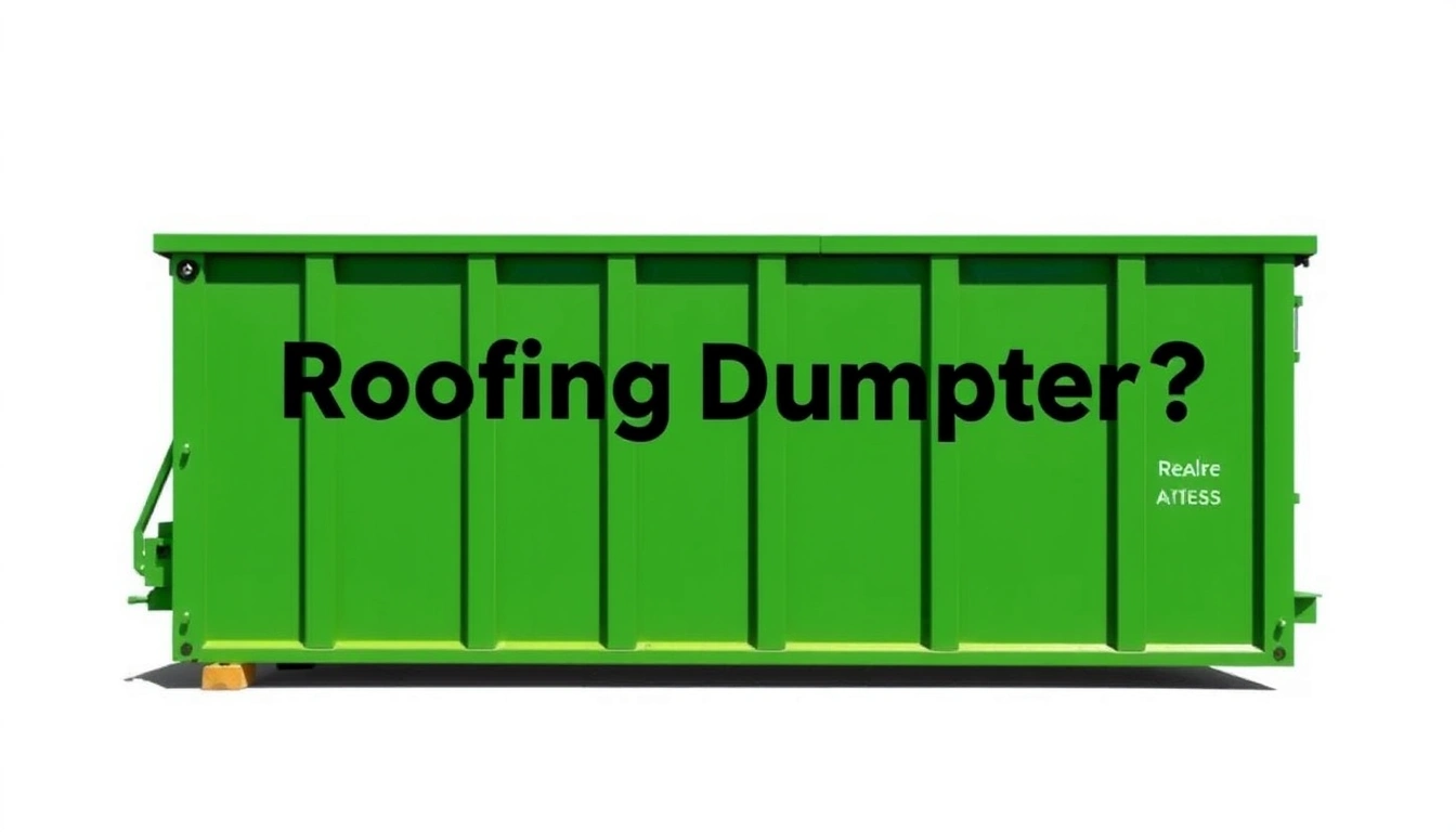 What can you put in roofing dumpster Muskogee: full list What can you put in roofing dumpster Muskogee: full list